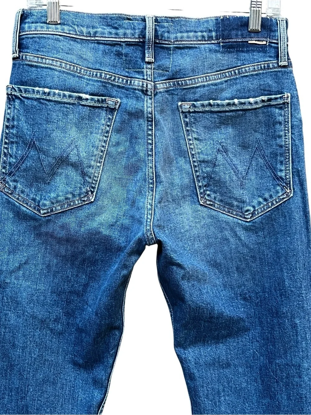 Mother Superior The Tomcat Jeans Denim  Kneeling On Stones 30